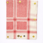 شال بصراوي أحمر