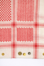 ⁦شال بصراوي أحمر⁩ - الصورة ⁦2⁩