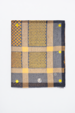 شال بصراوي كحلي ذهبي