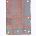 شال بصراوي رمادي مزرق