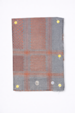 شال بصراوي رمادي مزرق