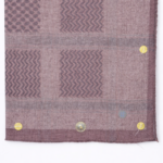 ⁦شال بصراوي بنفسجي غامق⁩ - الصورة ⁦3⁩