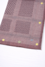 ⁦شال بصراوي بنفسجي غامق⁩ - الصورة ⁦2⁩